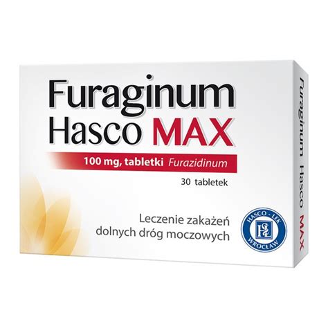 Furaginum Hasco MAX 100 Mg Tabletki 30 Szt