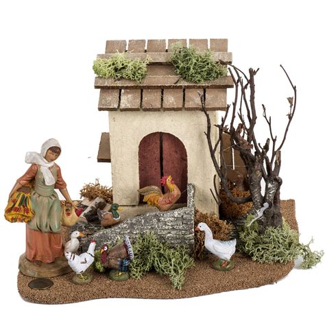 Gallinaia Presepe Fontanini Villaggio Cm 12 Vendita Online Su HOLYART