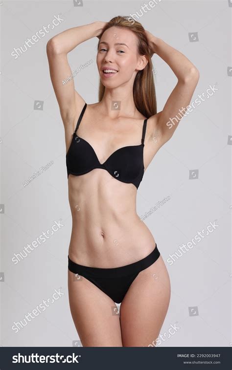 Sexy Woman Black Lingerie Gorgeous Figure Stock Photo 2292003947 Shutterstock