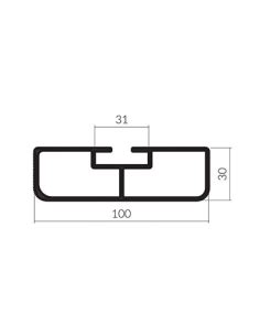 Rectangular Antiempotramiento L