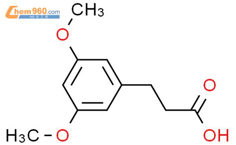 717 94 235 二甲氧基苯基丙酸化学式、结构式、分子式、mol、smiles 960化工网