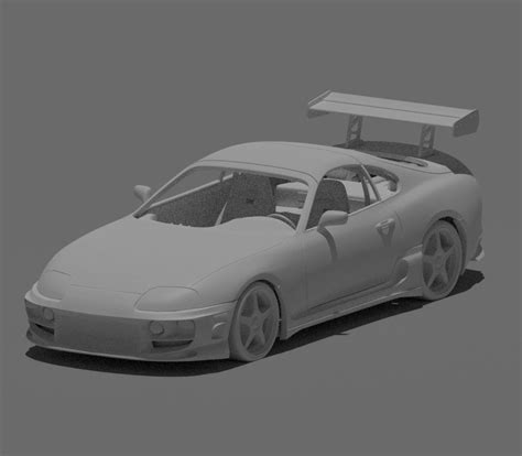 Stl File Toyota Supra Mk4 Fast And Furious 🚗 ・3d Printing Model To