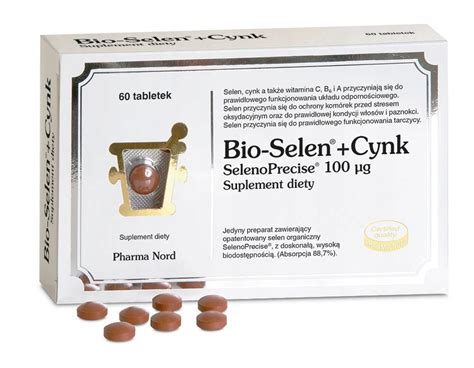 BIO SELEN CYNK 60 Tabletek PHARMA NORD 14577237065 Allegro Pl