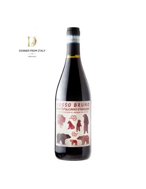 Montepulciano D Abruzzo DOP Rosso Bruno 2021 75 Cl