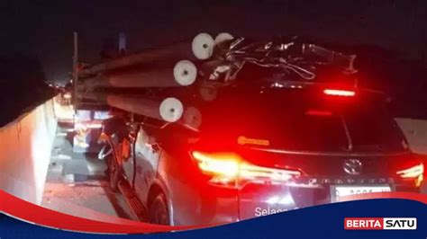 Mobil Kapolres Boyolali Kecelakaan Di Tol Batang Sopir Dan Ajudan Tewas