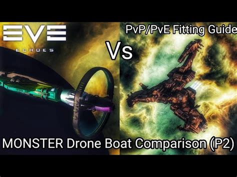 Eve Echoes Monster Drone Boat Comparison Rattlesnake Vs Off