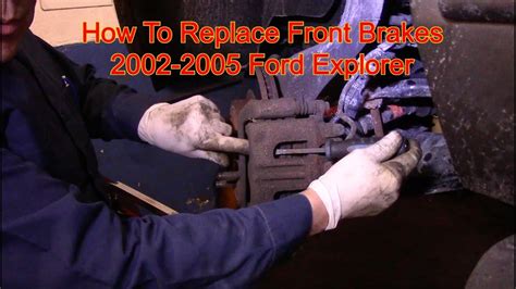 Front Brakes 2002 2005 Ford Explorer Youtube