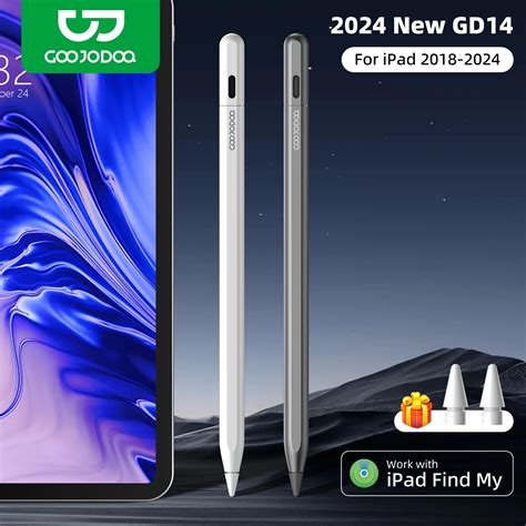 GOOJODOQ GD14 Stylus Pen For Apple Pencil With IPad Find My And Custom