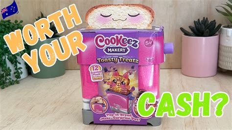 Cookeez Makery Toasty Treatz Moose Toys Unboxing And Aussie Review