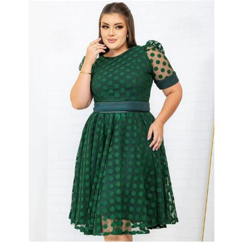 Vestidos Evangélicos Plus Size - VESTIDOS EVANGÉLICOS VERDE PLUS SIZE SOCIAL RODADO GODÊ EVASÊ | Shopee ...