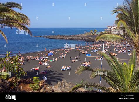 Playa de la arena tenerife hi-res stock photography and images - Alamy