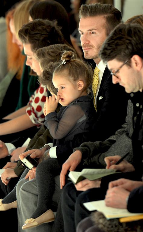 Harper Beckham Sits Front Row at Victoria Beckham's New York Fashion ...