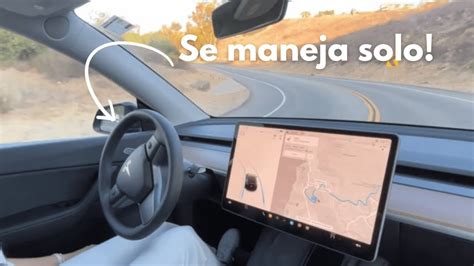 Este Carro Se Maneja SOLO Coche Minimalista Tesla YouTube