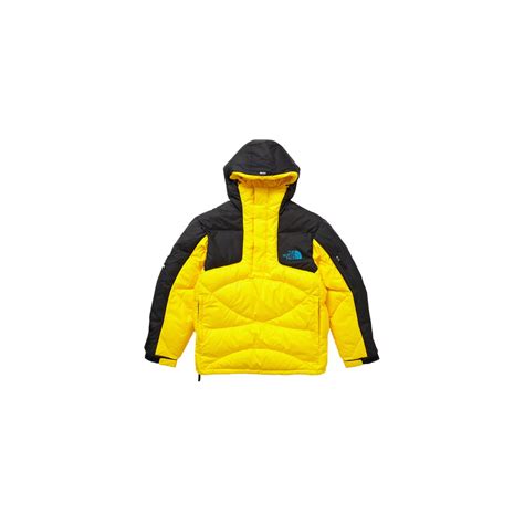 Supreme Supreme The North Face 800 Fill Half Zip Hooded Pullover Yellow