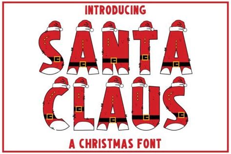 Santa Claus Font - Font Canyon