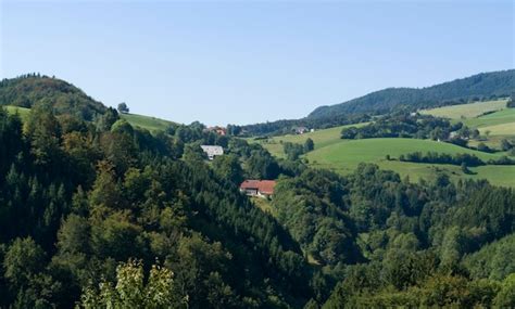 Paisagem panorâmica da Floresta Negra Foto Premium