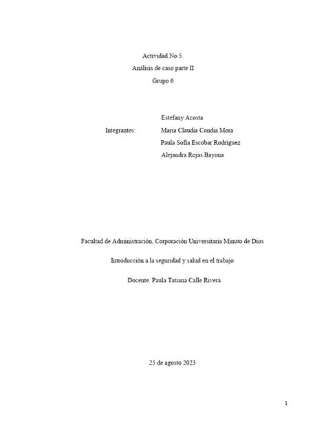 Caso Ii | PDF