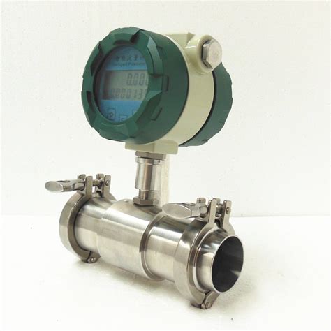 Dn Flange Type Water Turbine Flow Meter With Ma Output Vdc