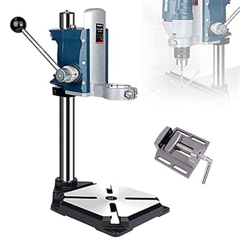 YAOYAOO Bohrständer mit Schraubstock oder Druckplatte 90 Drehung für
