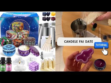 Tutorial Facile E Veloce Per Creare Candele In Cera Di Soia Youtube