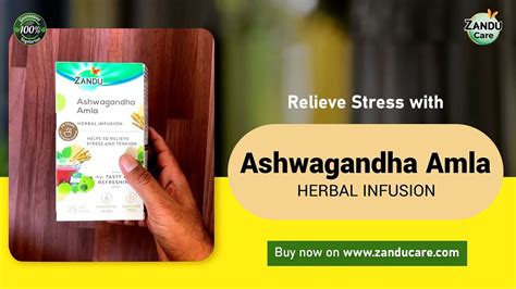 Zandu Ashwagandha Amla Herbal Infusion An Ashwagandha Tea For Stress