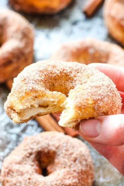 Cinnamon Sugar Biscuit Air Fryer Donut Recipe Julie S Eats And Treats