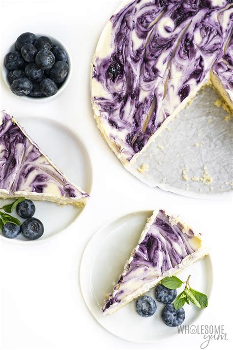 Keto Blueberry Cheesecake Recipe Wholesome Yum Foods