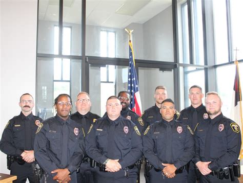 Columbia Police Welcome Nine New Police Academy Graduates City Of