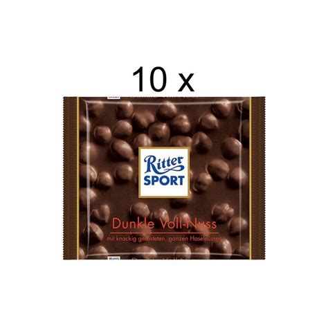 Ritter Sport Dunkle Voll Nu X G Schokoladen Tafeln