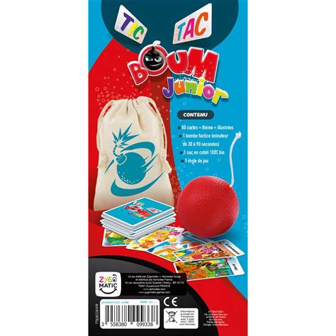 Acheter Tic Tac Boum Junior Eco Pack Asmod E Jeux De Soci T