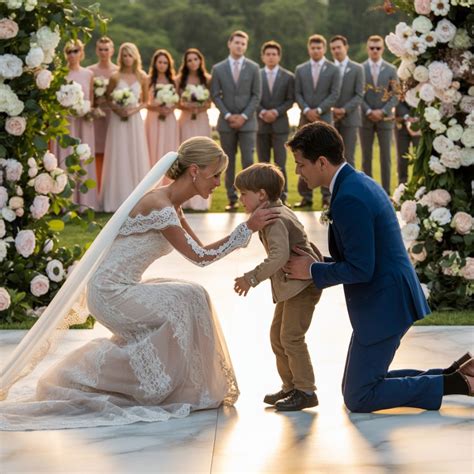 food   grand wedding  young boy froze   realized