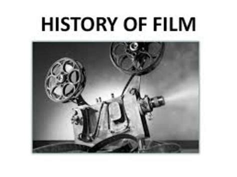 The History Of Film Timeline Timetoast Timelines