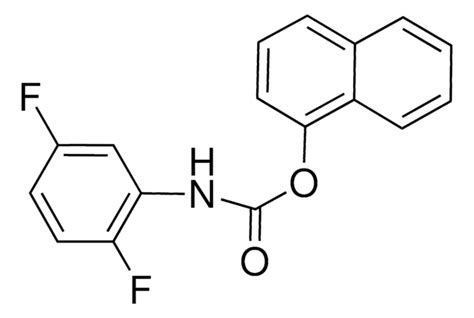 1 NAPHTHYL N 2 5 DIFLUOROPHENYL CARBAMATE AldrichCPR Sigma Aldrich