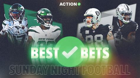 Sunday Night Football Best Bets Raiders Vs Jets Picks Week