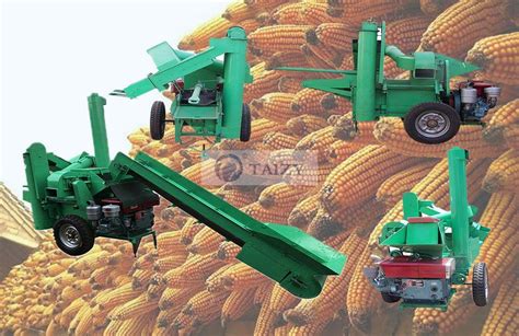 Efficient Fresh Corn Thresher Sweet Maize Sheller Machine