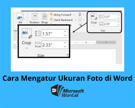 Cara Mengatur Ukuran Foto Di Word 2007 Berbagai Ukuran Riset