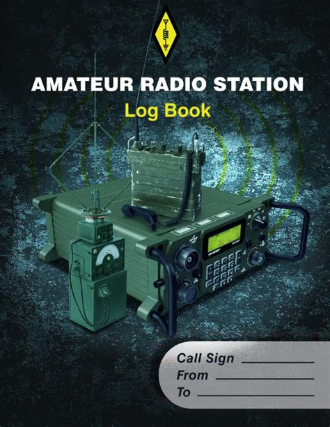 Amateur Radio Station Log Book Ham Radio Log Book For