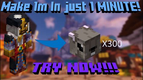 This Insane Money Making Method Flip Make Millions Hypixel