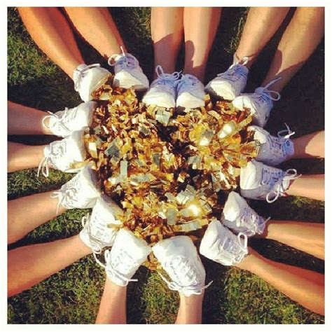 Football Cheer Heart W Pom Poms In Middle Love It Dance