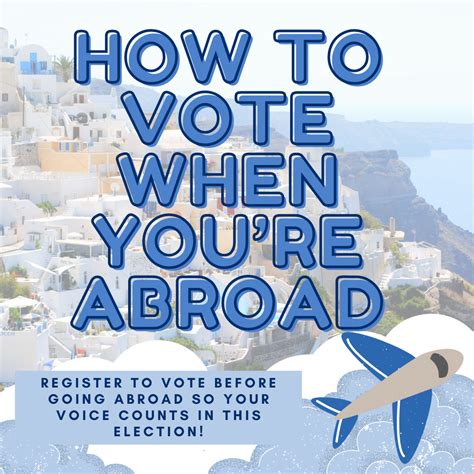 How To Vote When Youre Abroad Augustana College