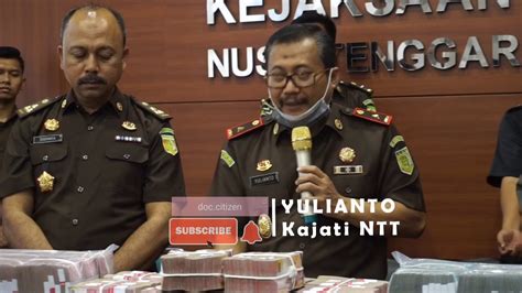 Kejati Sita Uang Bank Ntt Rp M Youtube