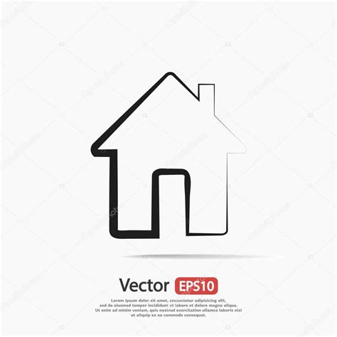 Flat House Icon Stock Vector By ©best3d 80796712