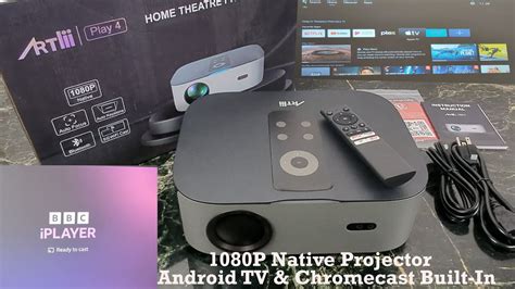 Android Tv Projector With Built In Chromecast Artlii Play Has It