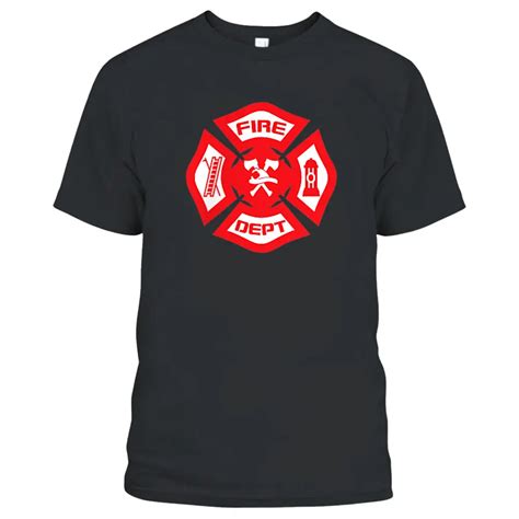 Fire Department Uniform - Official Firefighter Gear T-Shirt - Goghprints