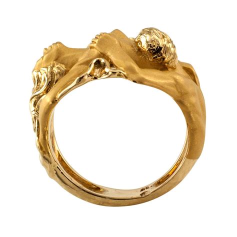 Carrera Y Carrera Gold Figural Ring At 1stdibs