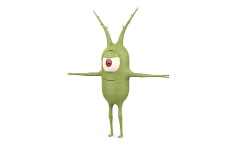 Plankton 3D Model $35 - .3ds .c4d .dxf .unknown .fbx .ige .obj .stl - Free3D