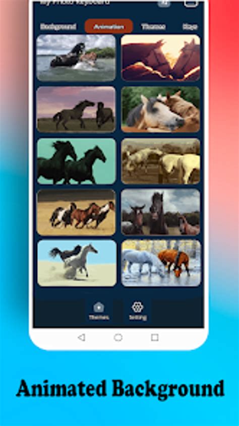 Pony horse love keyboard for Android - Download