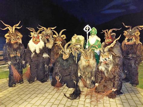 Vbku Hochk Nigpass Krampusse Welche Eine Lange Tradition Haben