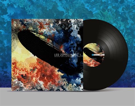 Cover Vinyl - Led Zeppelin Vol.I - a reinterpretation :: Behance