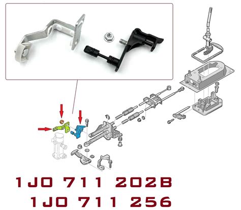 RepSatz Schaltung Mitnehmer Umlenkhebel VW Golf IV Golf 4 1J1 1 6